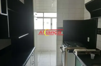 Apartamento com 2 quartos à venda, 45m² - vila alzira - guarulhos/sp