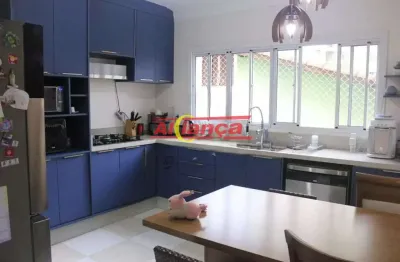 Sobrado para venda, 287m², 3 quartos e 4 vagas no macedo - guarulhos