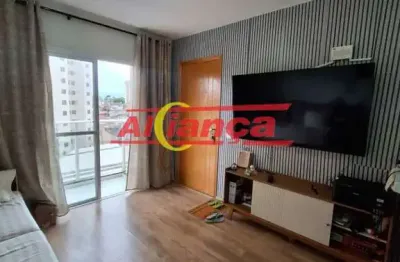 Apartamento com 2 dormitórios à venda, 50 m² - vila rosália - guarulhos - sp