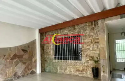 Sobrado a venda com 110m², 2 quartos e 2 vagas, ponte grande - guarulhos-gru/sp.