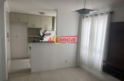Apartamento com 2 quartos à venda, 45m² - vila alzira - guarulhos/sp