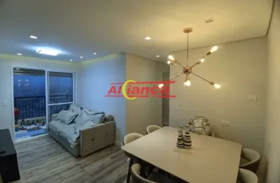 Apartamento com 68 metros, porteira fechada - jardim flor da montanha