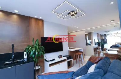 Apartamento com 3 dormitórios à venda, 73m² - jardim gopoúva - guarulhos/sp