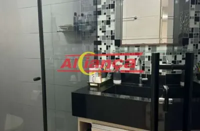Apartamento com 3 dormitórios à venda, 63m² - parque cecap - guarulhos/sp