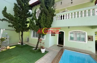 Sobrado com 300m² de terreno sendo 3 dormitórios (1 suíte) - jardim bom clima - guarulhos/sp