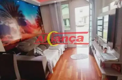 Casa em condomínio fechado -  02 dorm, 01 vaga, lazer água chata / guarulhos