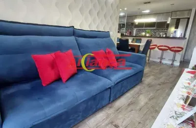 Apartamento com 3 quartos sendo 1 suite à venda, 116 m² - jardim flor da montanha - guarulhos - sp