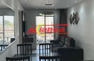 Apartamento com 2 dormitórios à venda, 75,89 m² - centro -  guarulhos/sp
