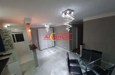 Lindo apartamento de 2 dormitorios 68 m² condominio cidade maia