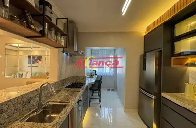 Apartamento à venda - 85m² , 3 dormitórios - jardim las vegas