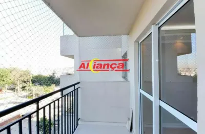 Apartamento com 2 quartos sendo 1 suite  à venda, 83 m² - vila rosália  guarulhos/sp