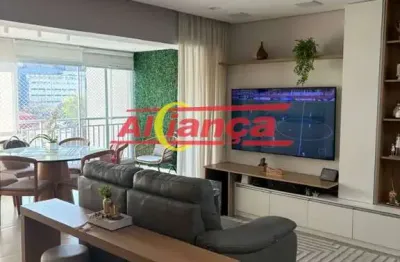 Apartamento 93m² com 3 dormitórios e varanda gourmet - helbor patteo bosque maia