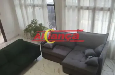 Sobrado espaçoso com edícula e 2 vagas - jardim santa clara, guarulhos/sp