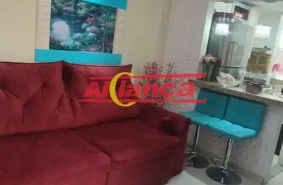 Apartamento com 2 dormitórios à venda, 61m² - jardim angélica - guarulhos/sp