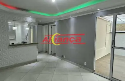 Apartamento com 2 dormitórios à venda, 61m² - jardim angélica - guarulhos/sp