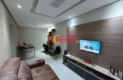 Apartamento com 2 dormitórios à venda, 60 m² - centro -  guarulhos/sp