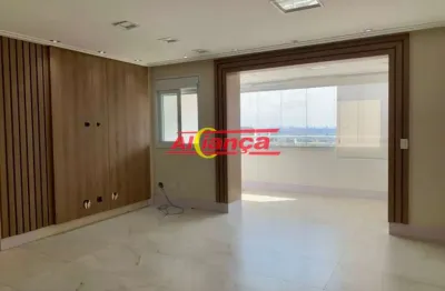 Apartamento com 3 dormitórios à venda, 95m² - vila augusta - guarulhos/sp