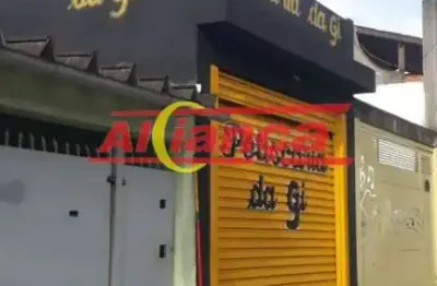 Casa com salão comercial a venda parque maria helena