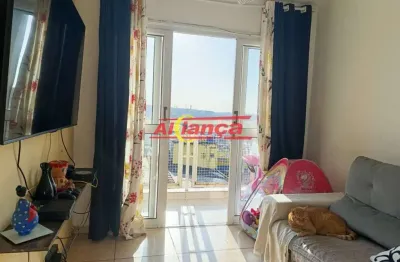 Apartamento com 3 dormitórios, 70 metros, 1 vaga - vila real - guarulhos