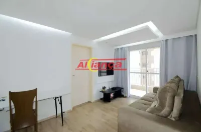 Apartamento com 2 dormitórios à venda, 62 m² - macedo -  guarulhos/sp
