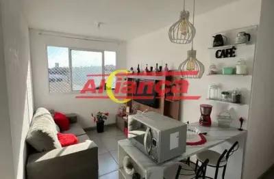 Apartamento à venda 2 dormitórios  44m² vila nova bonsucesso, guarulhos/sp