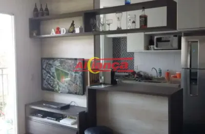 Apartamento 50m² com 2 dormitórios - condomínio fatto passion, guarulhos