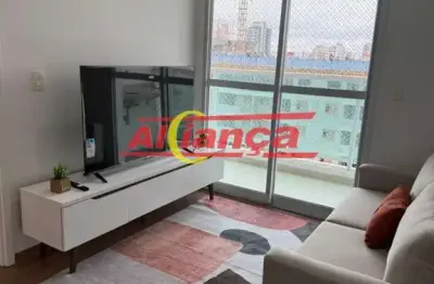 Apartamento Mobiliado à Venda no Tatuapé - 1 Suíte, Varanda e 1 Vaga - 45 m²