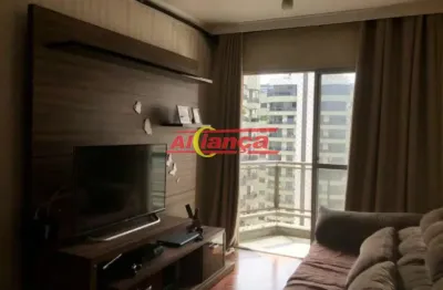 Cobertura duplex com 3 dormitórios147m² - camargos - guarulhos/sp
