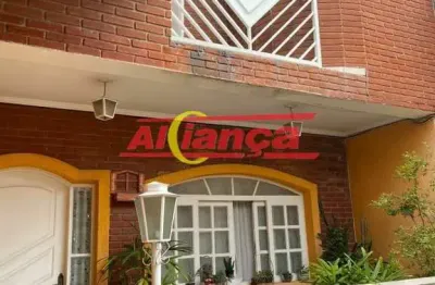 Sobrado com 3 dormitórios e 4 vagas a venda, 260 m² - parque continental ii - guarulhos/sp -aceita i