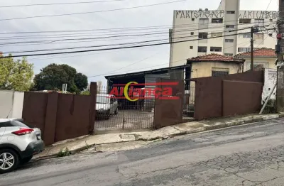 Terreno c/ casa para demolir, 270 m²  - vila augusta - guarulhos - sp.