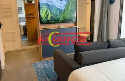 Studio mobiliado à venda no edifício almagah - tatuapé, são paulo - 31m² com 1 vaga