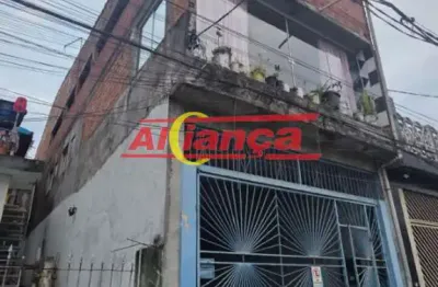 Amplo sobrado à venda no jardim presidente dutra - guarulhos.