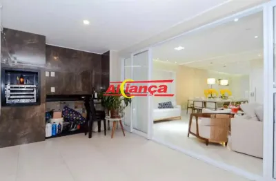 Apartamento com 3 quartos à venda na Avenida Bartholomeu de Carlos, 901, Picanço, Guarulhos
