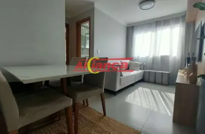 Apartamento 2 dormitórios, 1 banheiro e 1 vaga - residencial santa sofia - guarulhos