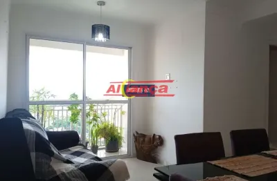 Apartamento com 3 quartos, ponte grande, vista livre, guarulhos, sp