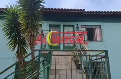 Casa sobreposta em condomínio com 2 quartos, 44m², garagem, jardim ottawa, cumbica, guarulhos, sp