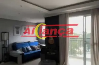 Apartamento mobiliado 2 dormitórios - fatto lago dos patos, vila rosália - guarulhos