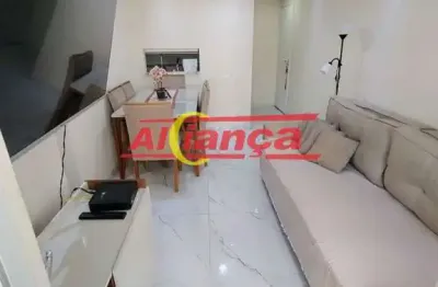 Apartamento reformado e planejado - shop club guarulhos, vila endres
