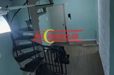 Cobertura linda 90 m2 3 dorms/terraço gourmet / 1 vg / prox.shopping bonsucesso ! 360 mil !