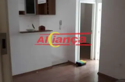 Apartamento com 2 dormitórios à venda, 45m² - água chata - guarulhos/sp
