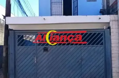Sobrado 120m² com 2 quarto e 1 vaga de garagem no jardim presidente dutra - guarulhos