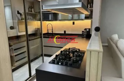 Apartamento no the gate - 81m² - 2 dorms - 2 vagas - sala ampliada