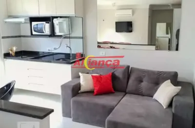 Studio 36m² - condominio first - vila augusta, guarulhos/sp
