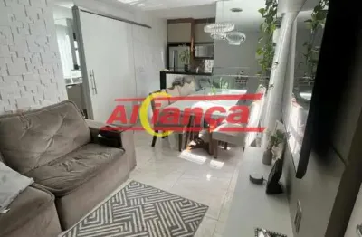 Apartamento à venda no condomínio santa mônica - água chata, guarulhos