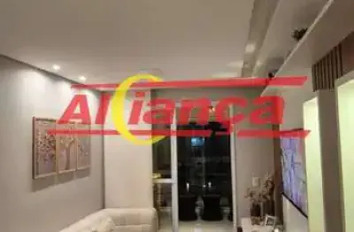 Apartamento com 3 dormitórios à venda, 82m² - jardim flor da montanha - guarulhos/sp