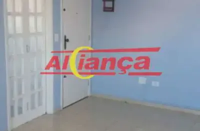 Apartamento com 2 quartos, 1 vaga, vila augusta, guarulhos-sp