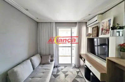 Lindo apartamento condomínio suprema 2 dormitórios 1 suíte - vila augusta