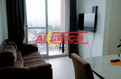 Apartamento com 2 quartos à venda, 52 m² - vila das bandeiras - guarulhos - sp