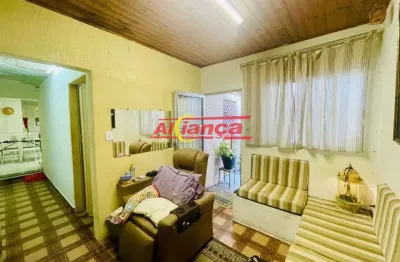 Casa térrea  2 quartos à venda com terraço no jardim paraventi  125m² - 1 vaga em guarullhos - sp