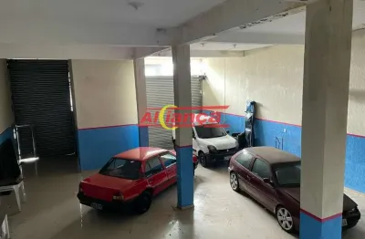 Salão comercial 250m² e casa em cima com 2 quartos, sala, cozinha, jurema, pimentas, guarulhos, sp